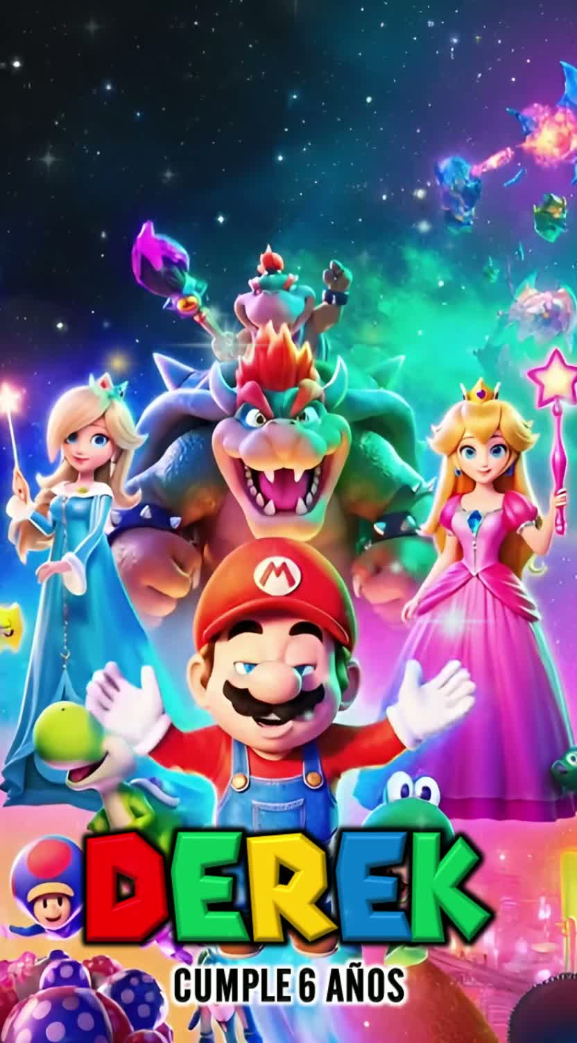 Mario Galaxy 50 — Videoinvita