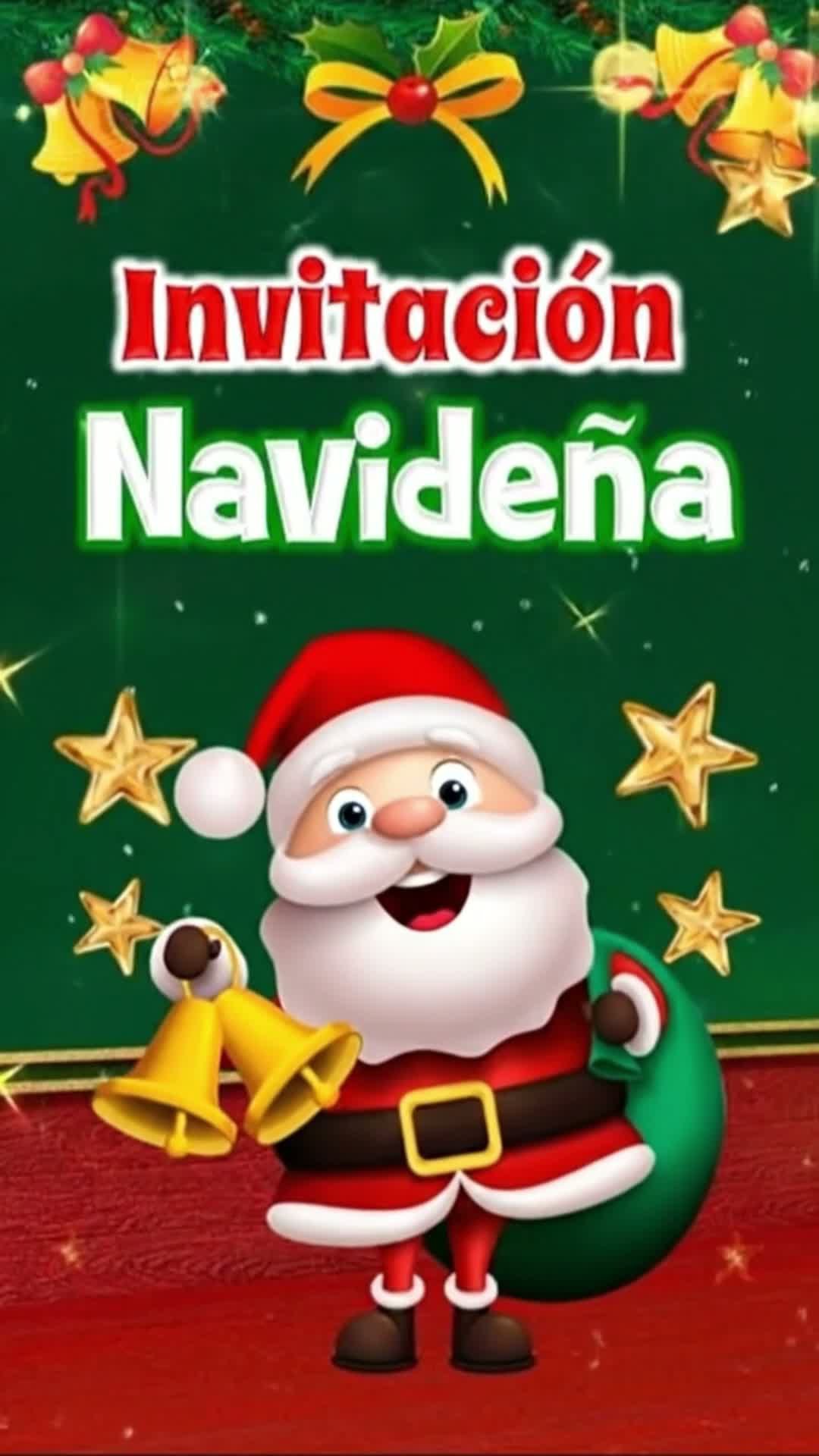 Navidad Animada 50 — Videoinvita