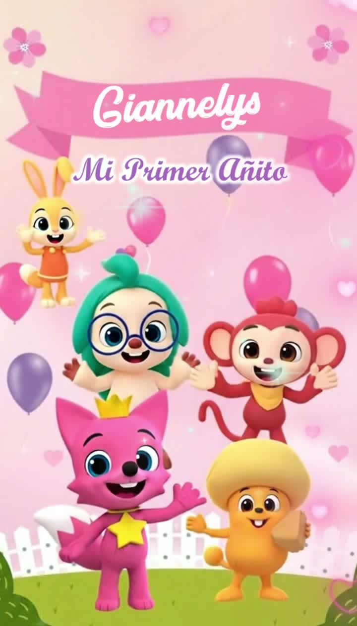 Pinkfong Rosa 50 — Videoinvita