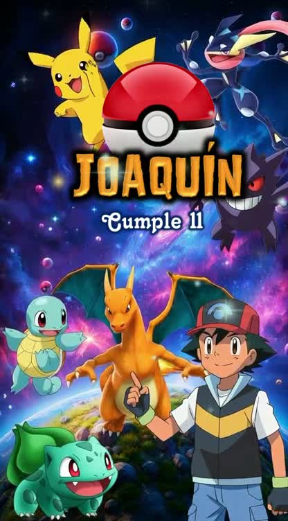 Pokemon Ash 50 — Videoinvita