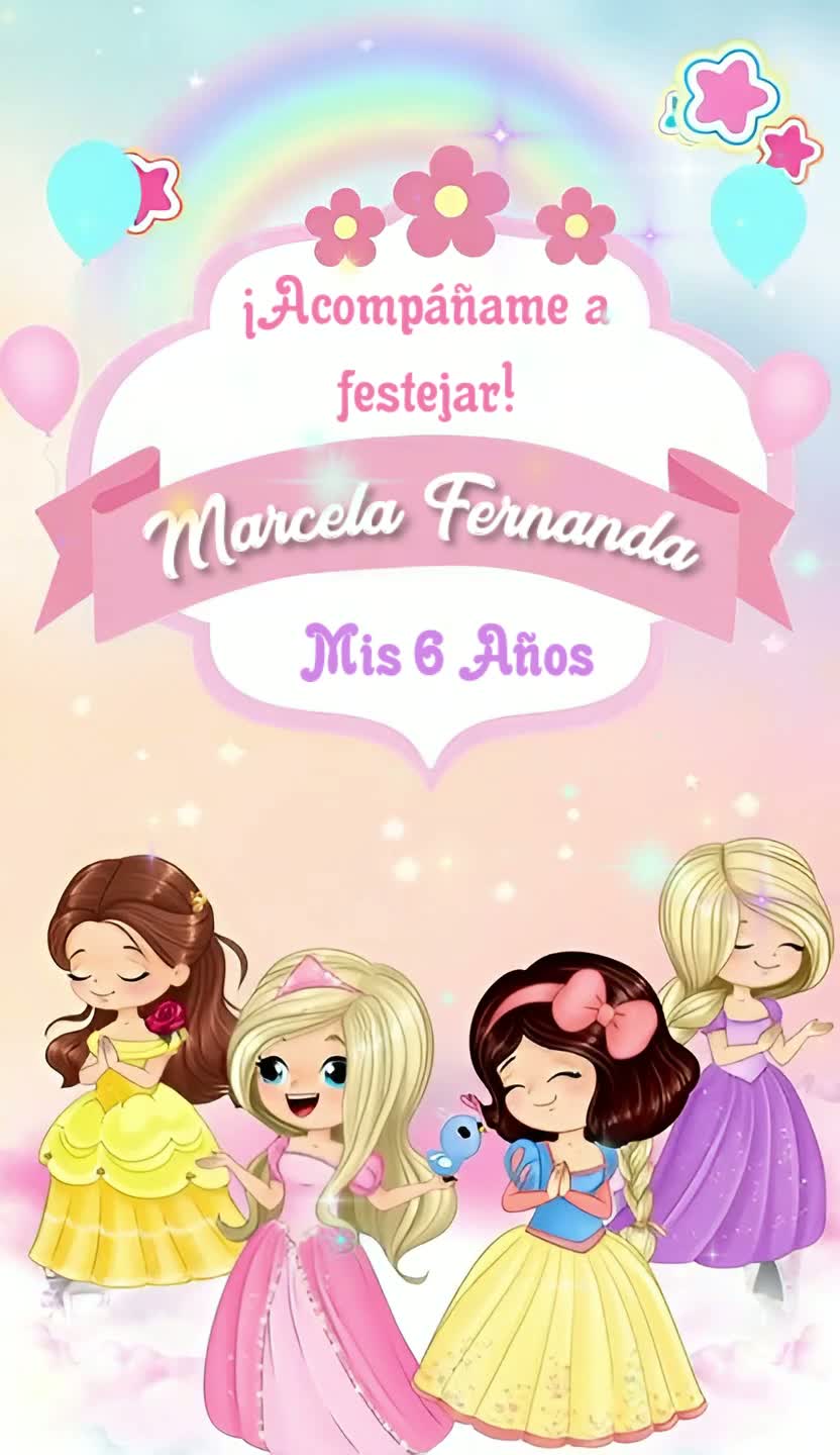 Princesas Disney 50 — Videoinvita