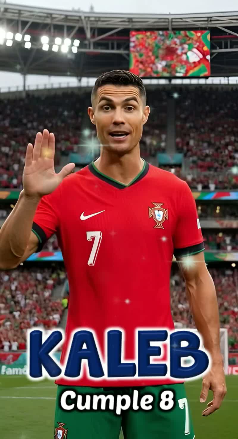 Ronaldo Cr7 Portugal 50 — Videoinvita