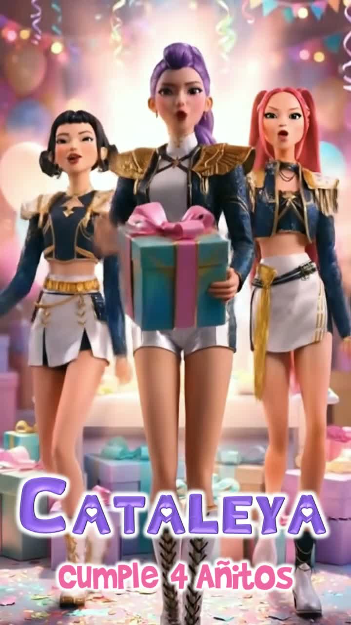 Rumi Huntrix K Pop Guerreras Regalo 50 — Videoinvita