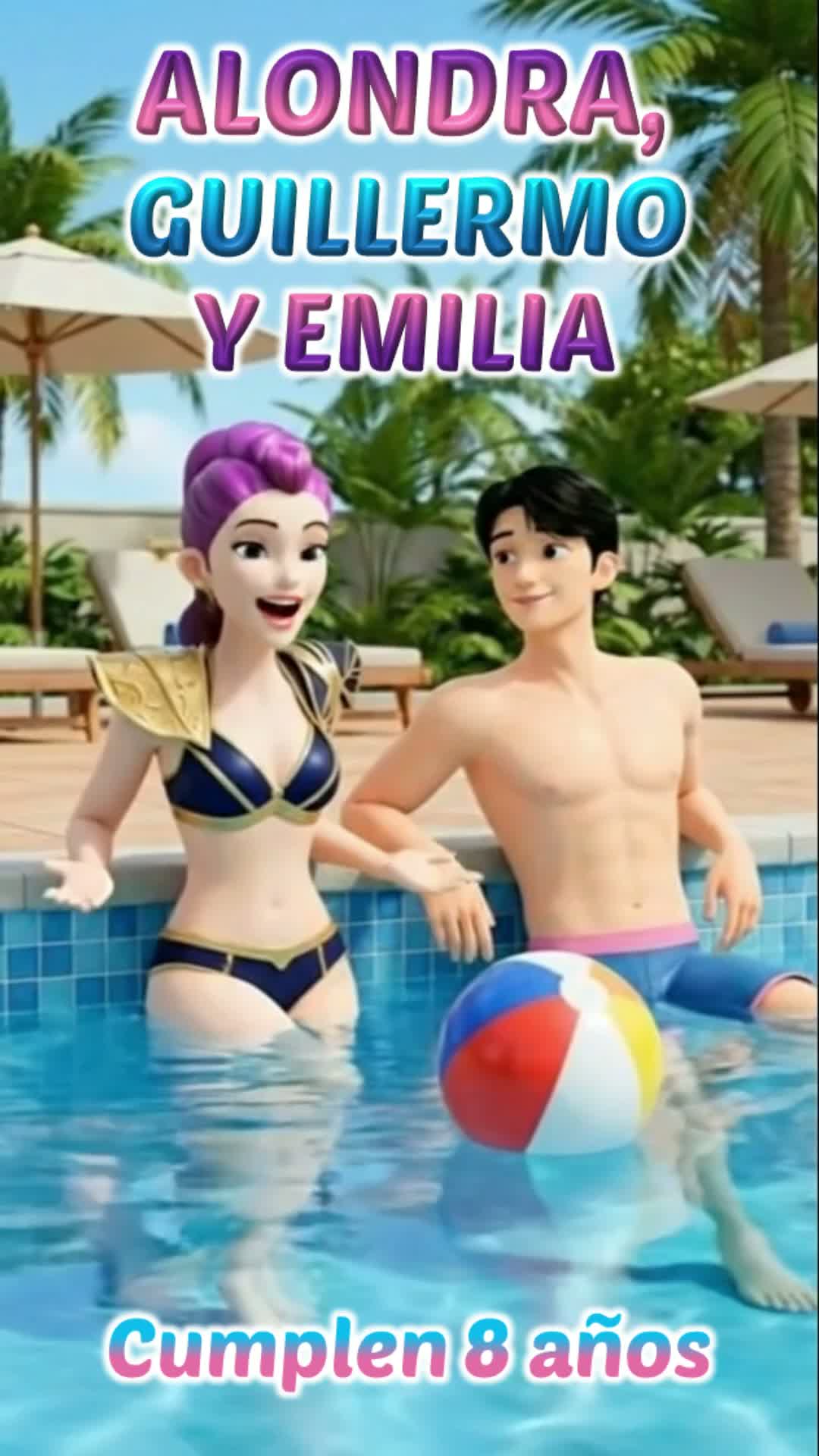 Rumi Y Jinu Huntrix Piscina 50 — Videoinvita