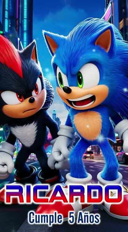 Sonic Y Shadow 50 — Videoinvita