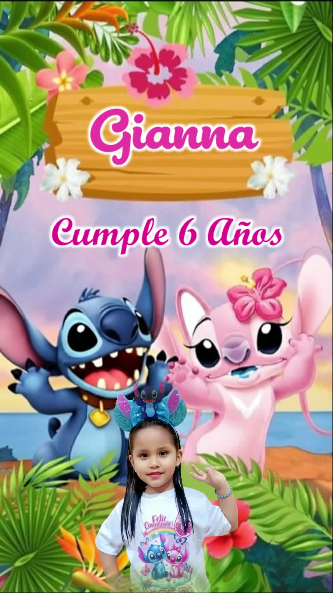 Stitch Animado 50 — Videoinvita