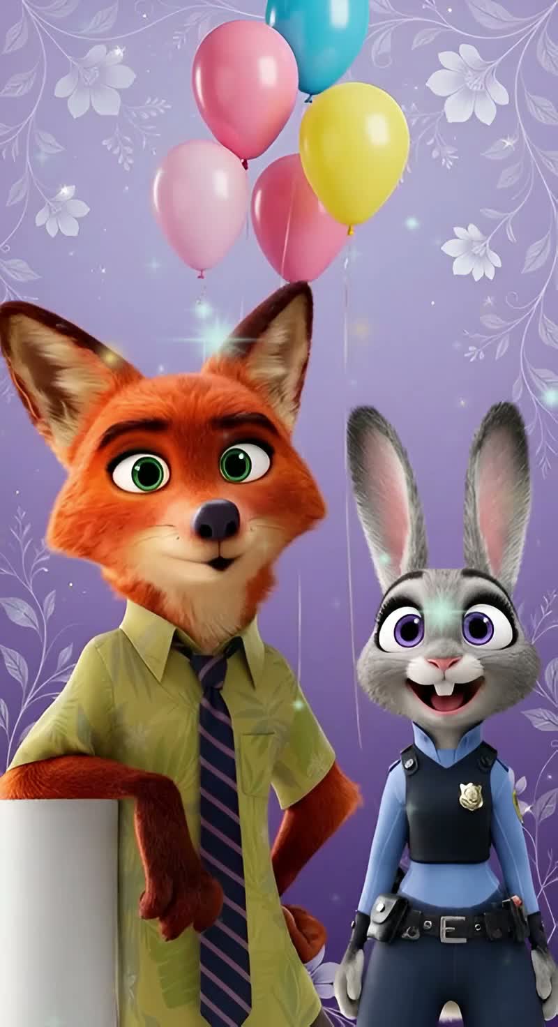 Zootopia Padres Lila — Videoinvita
