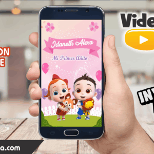 Video Invitación de Lia Chacha Editable